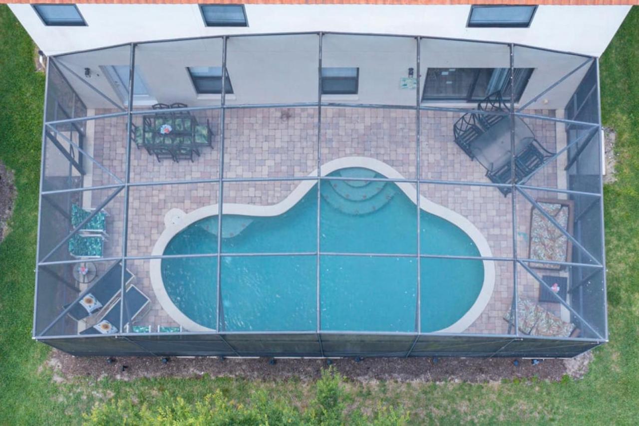 Romantic Forest View Villa W Pool Near Disney Kissimmee Exterior photo